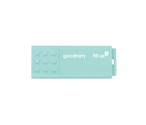 GOODRAM 16GB UME3 CARE USB 3.0 turkusowy - 694960 - zdjęcie 3